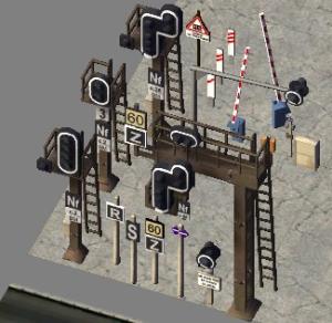 TSC Props Pack - CM Rail Catenaries and Signals 2.0